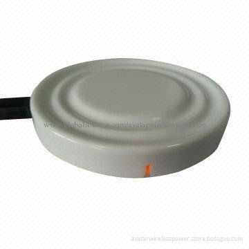 Qi Wireless Charger with Mini Round Pad, USA Patent